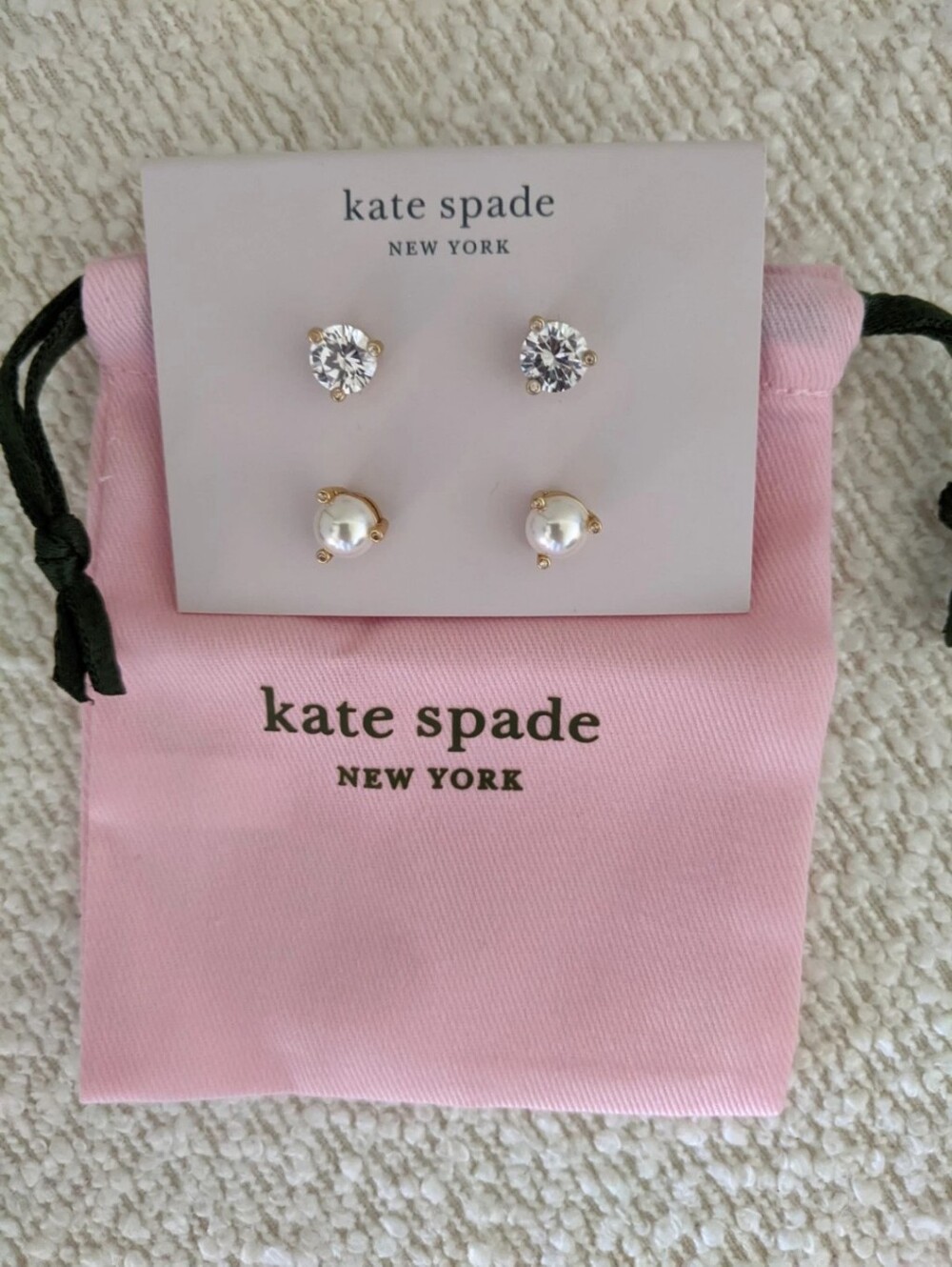 Kate Spade Rise & Shine Stud Earrings Set Of Two